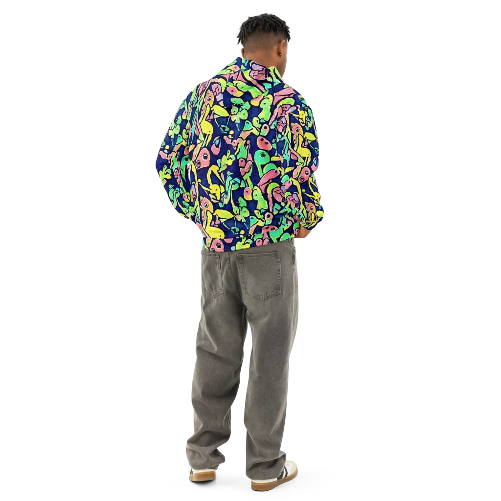 Abyssal Pop on Cotton Hoodie — Back