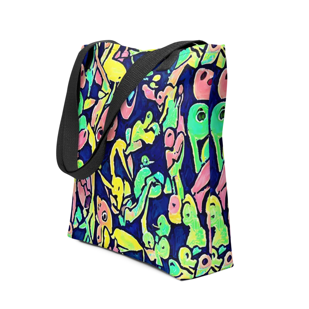 Abyssal Pop on Tote Bag — Front