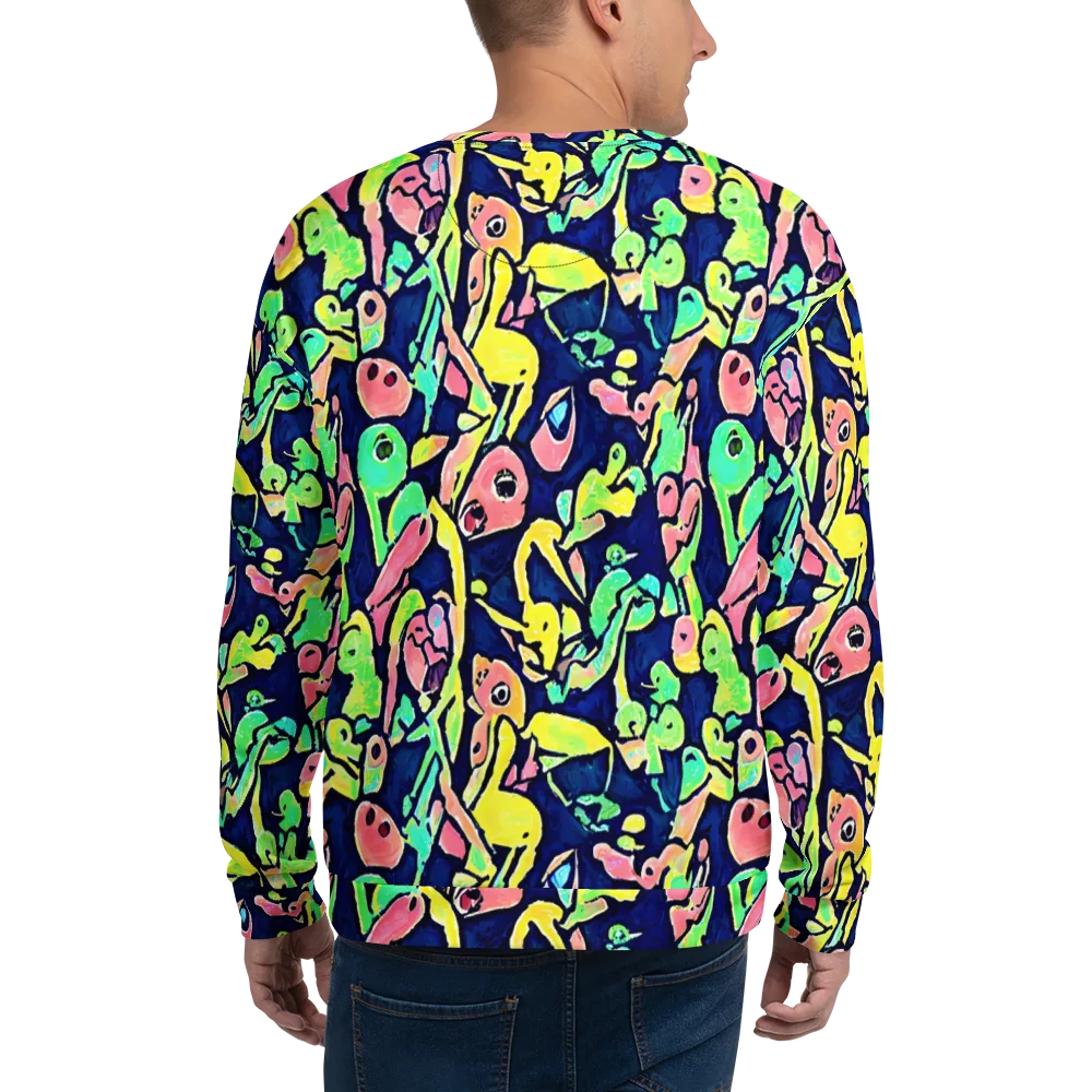 Abyssal Pop on Sweatshirt — Back