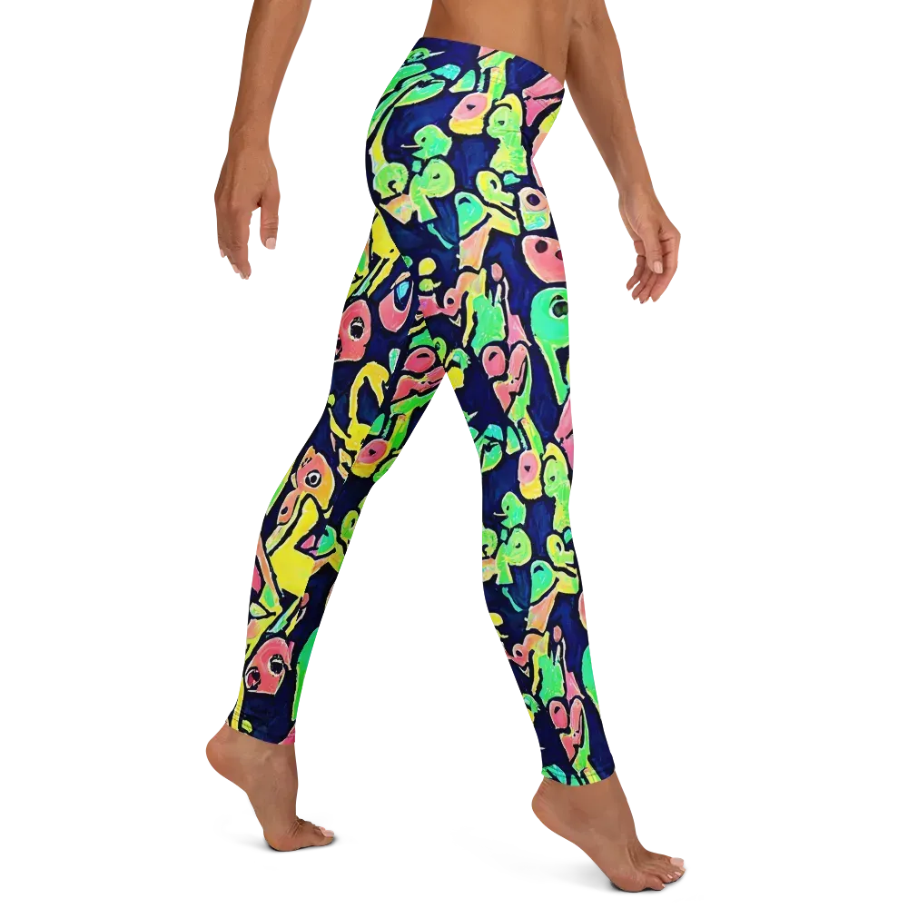 Abyssal Pop on Leggings — Right