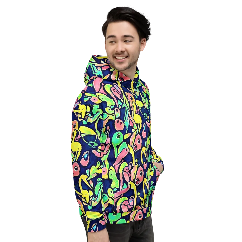 Abyssal Pop on Hoodie — Right