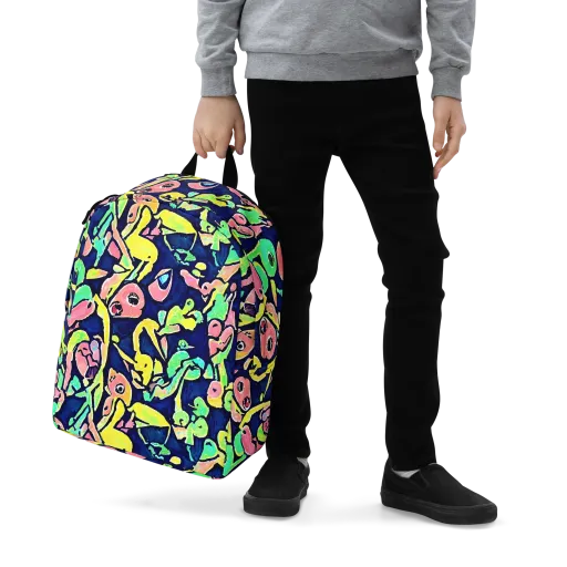 Abyssal Pop on a Minimalist Backpack