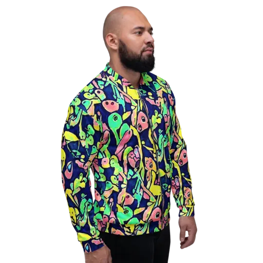 Abyssal Pop on a Bomber Jacket