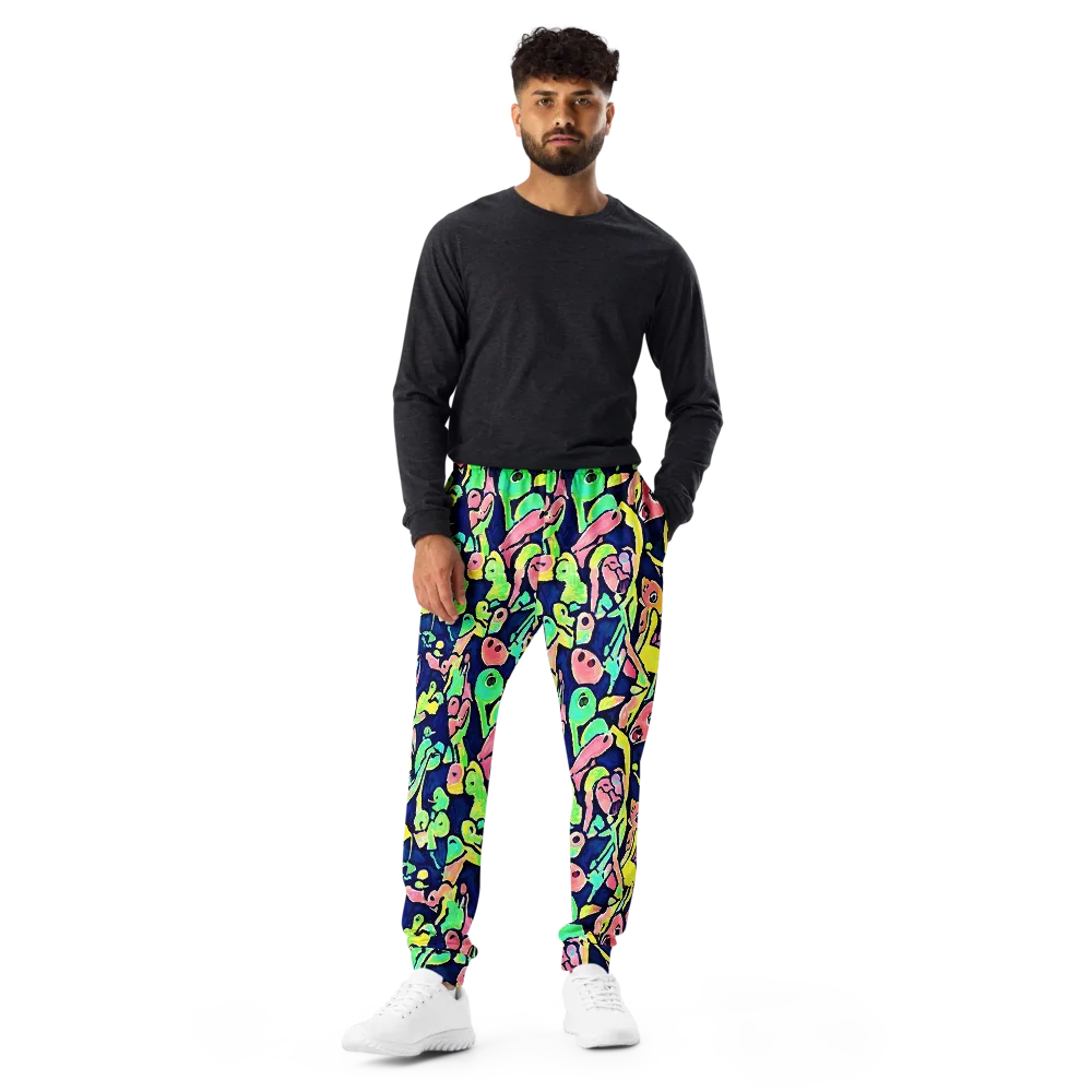 Abyssal Pop on Men's Joggers — Front