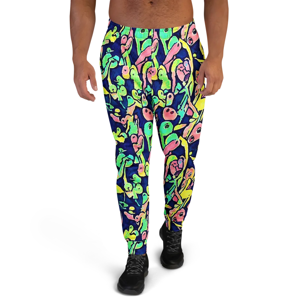 Abyssal Pop on Men's Joggers — Front