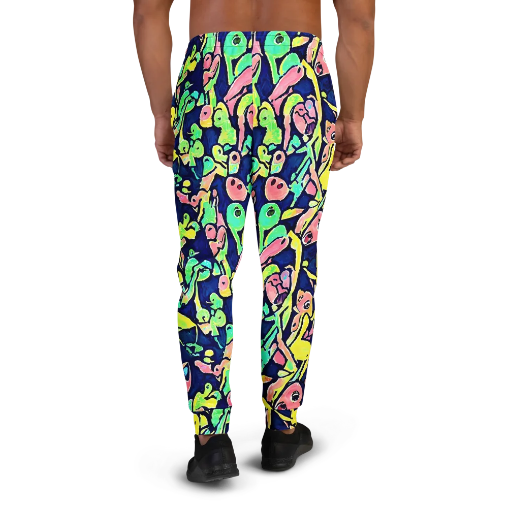 Abyssal Pop on Men's Joggers — Back