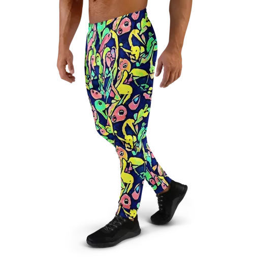 Abyssal Pop on a Men's Joggers