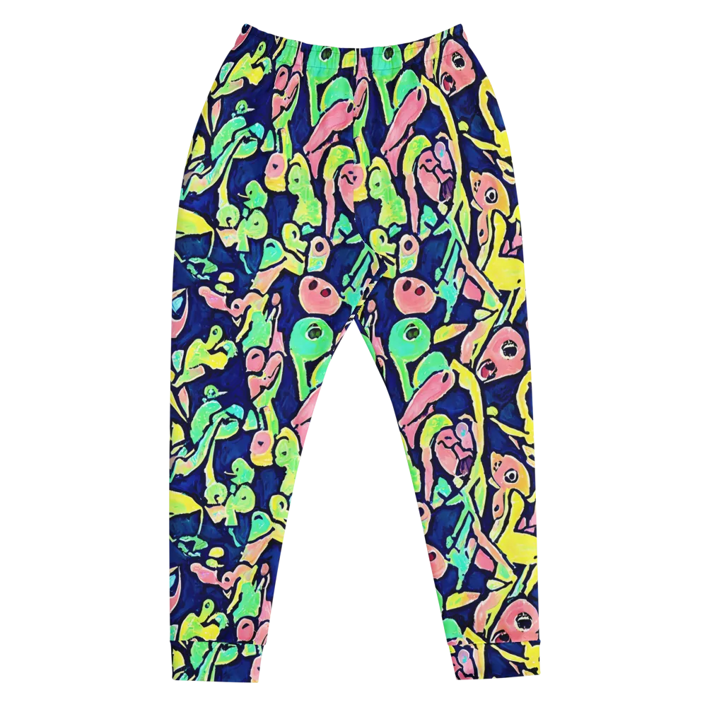 Abyssal Pop on Men's Joggers — Front