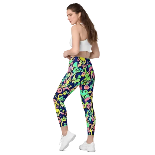 Abyssal Pop on a Leggings with Pockets
