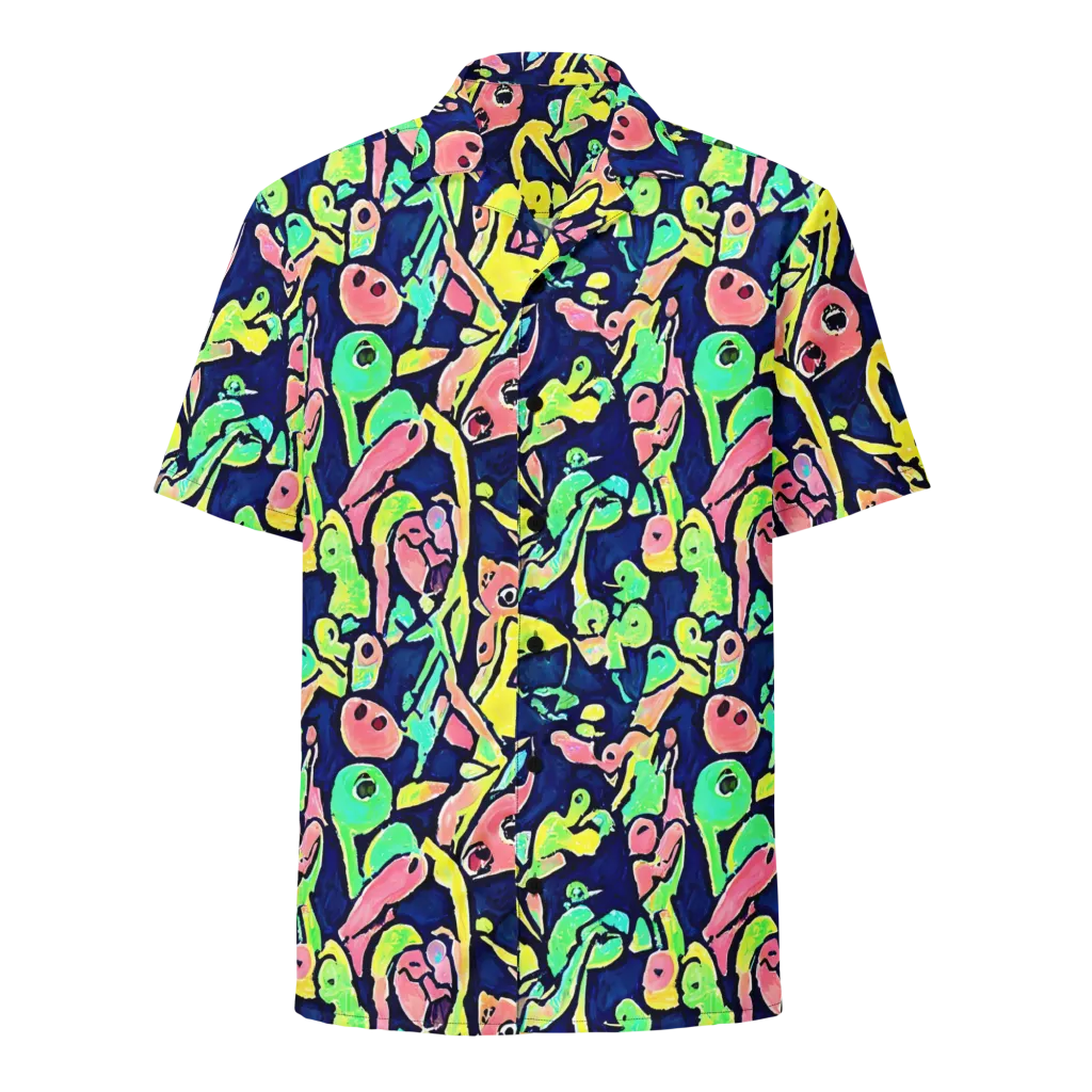 Abyssal Pop on Button Shirt — Front
