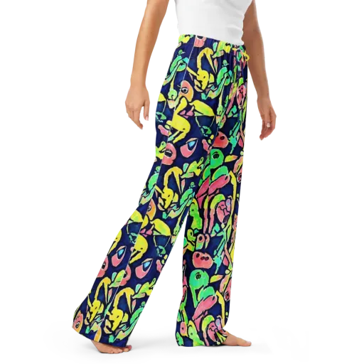 Abyssal Pop on a Women's Pajama Pants
