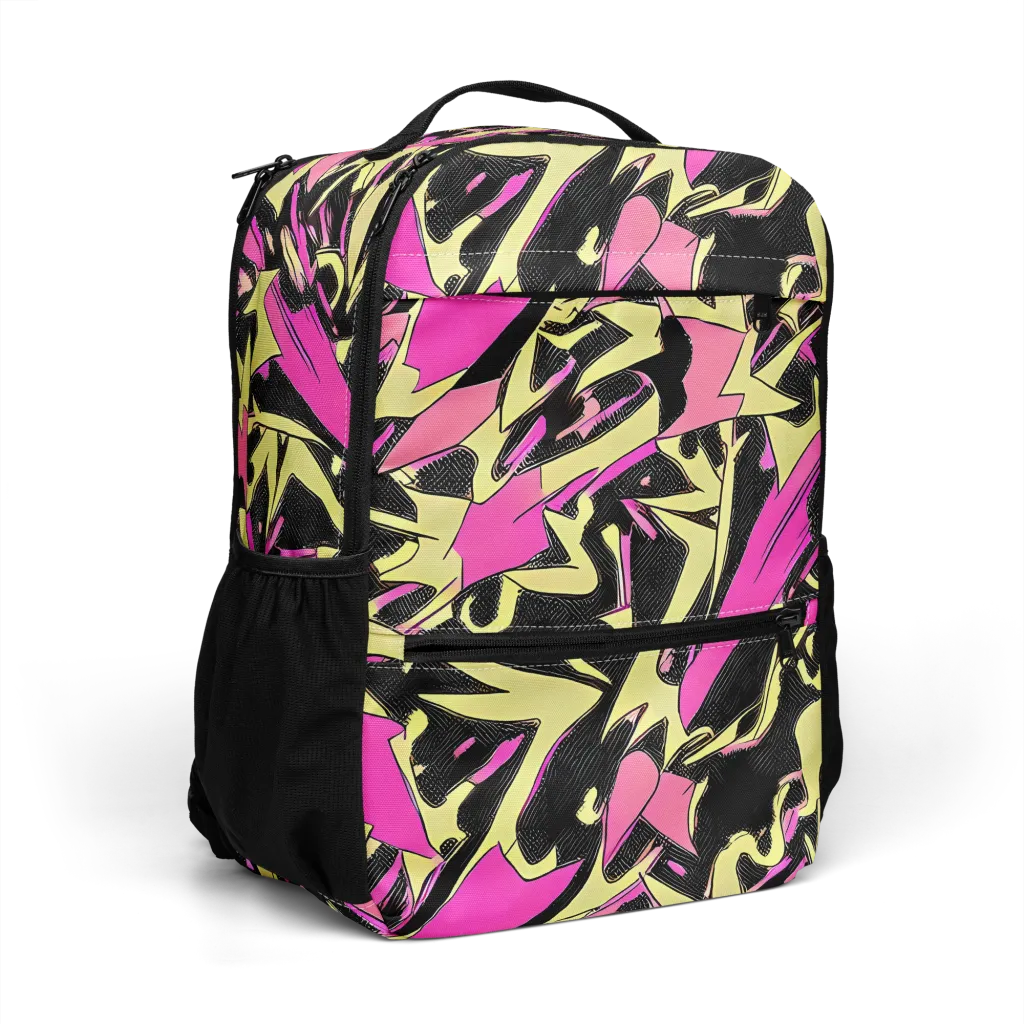 Acid Static on Utility Backpack — Right Front