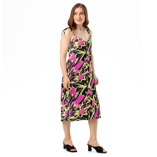Acid Static on a Slip Dress