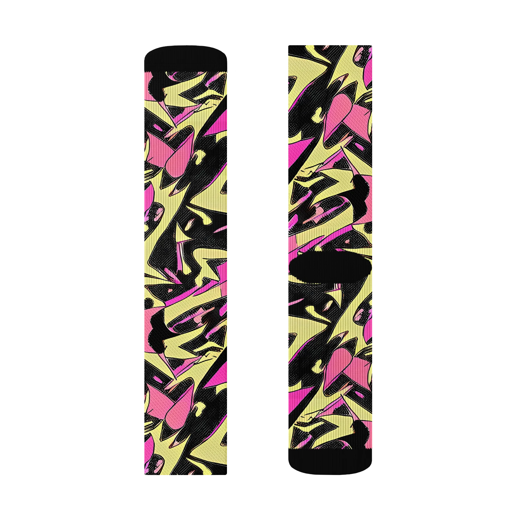 Acid Static on Socks — Left Sock