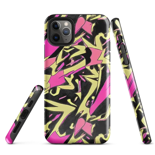 Acid Static on a Tough Case for iPhone®