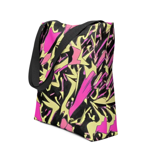 Acid Static on a Tote Bag