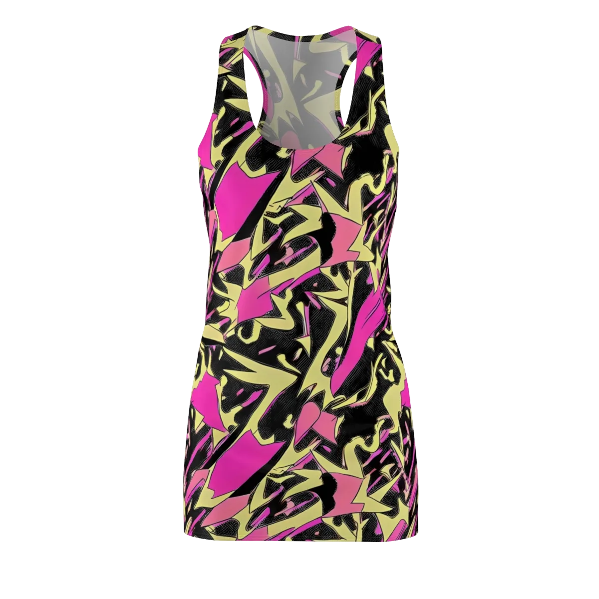 Acid Static on Racerback Dress — Front