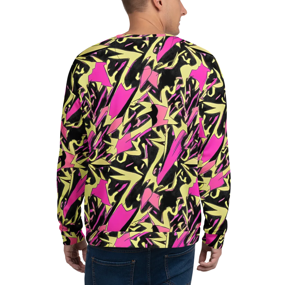 Acid Static on Sweatshirt — Back