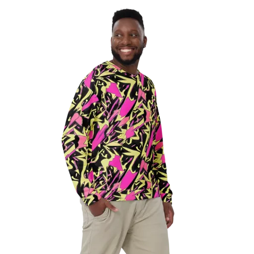 Acid Static on a Sweatshirt