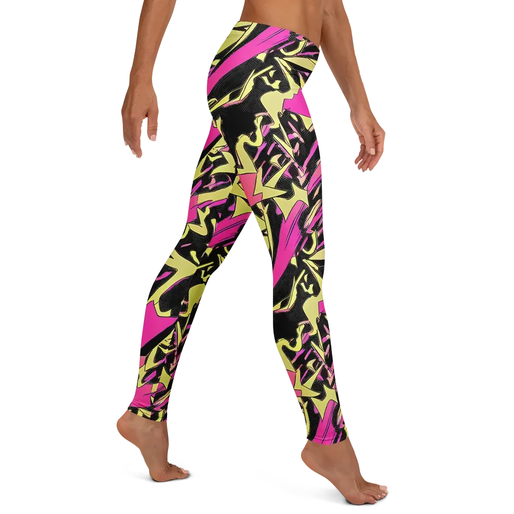 Acid Static on Leggings — Right