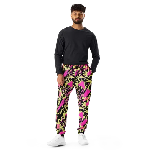 Acid Static on a Men's Joggers