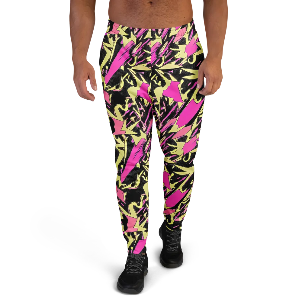Acid Static on Men's Joggers — Front