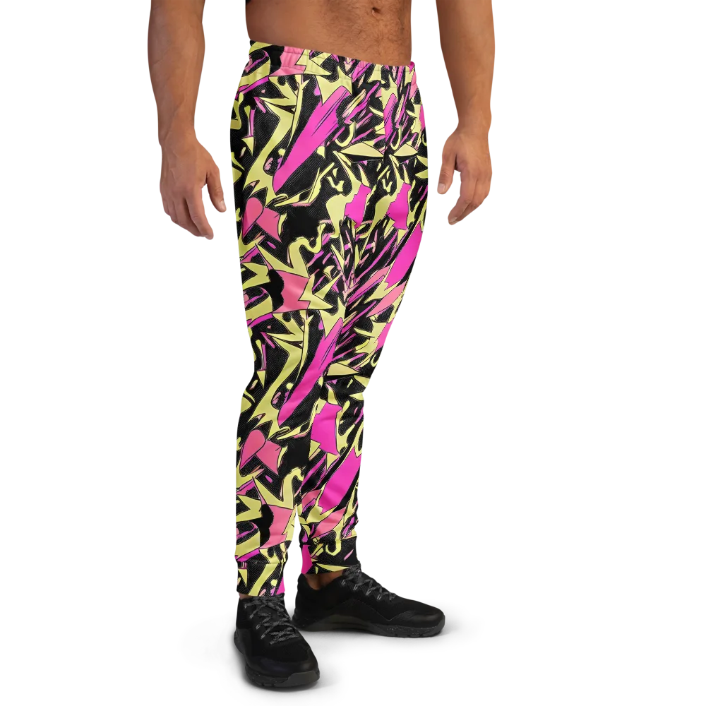 Acid Static on Men's Joggers — Right