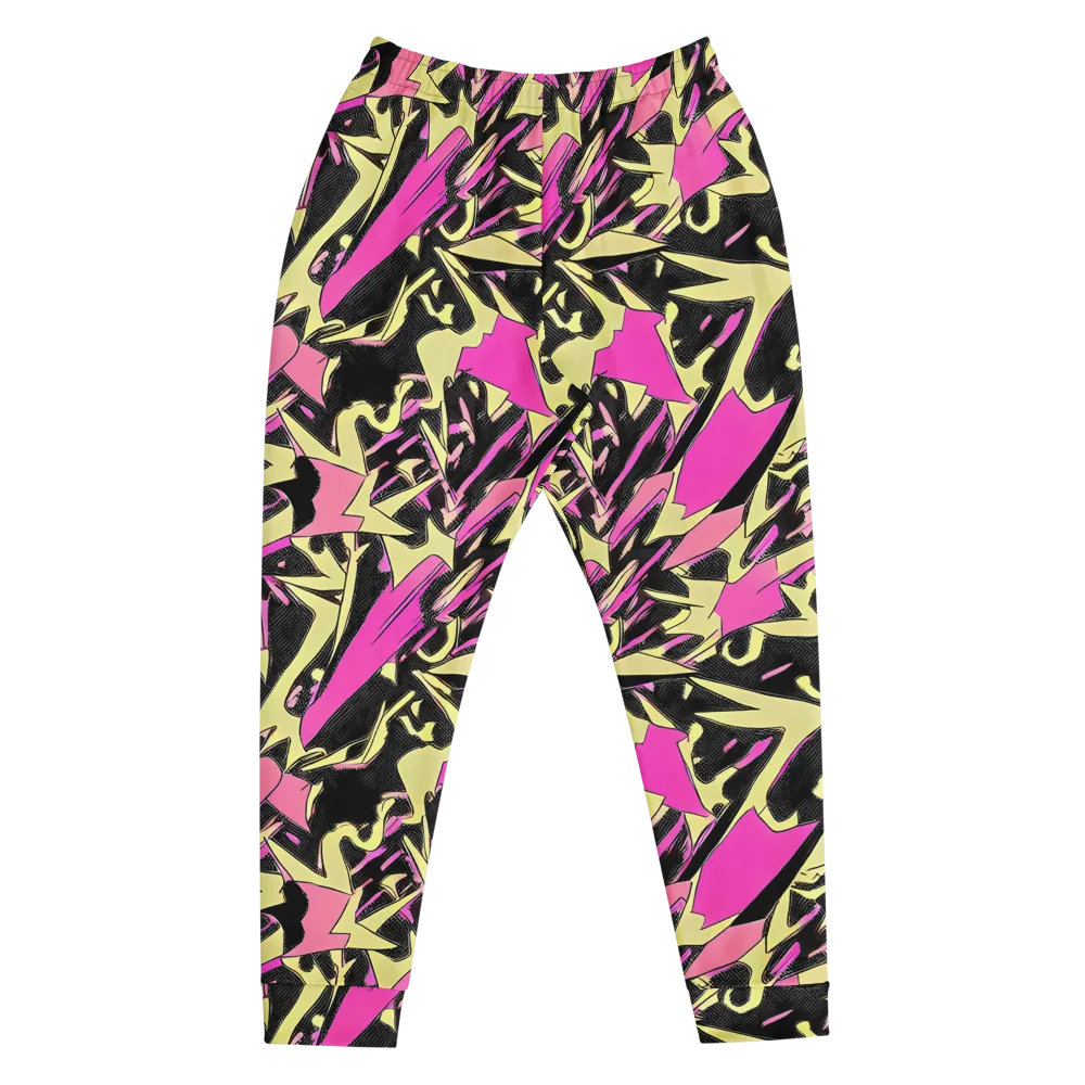 Acid Static on Men's Joggers — Front