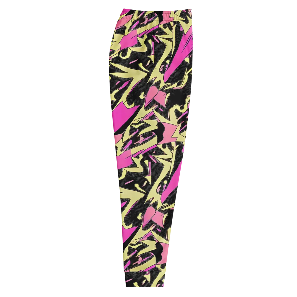 Acid Static on Men's Joggers — Right