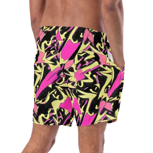 Acid Static on a Swim Trunks