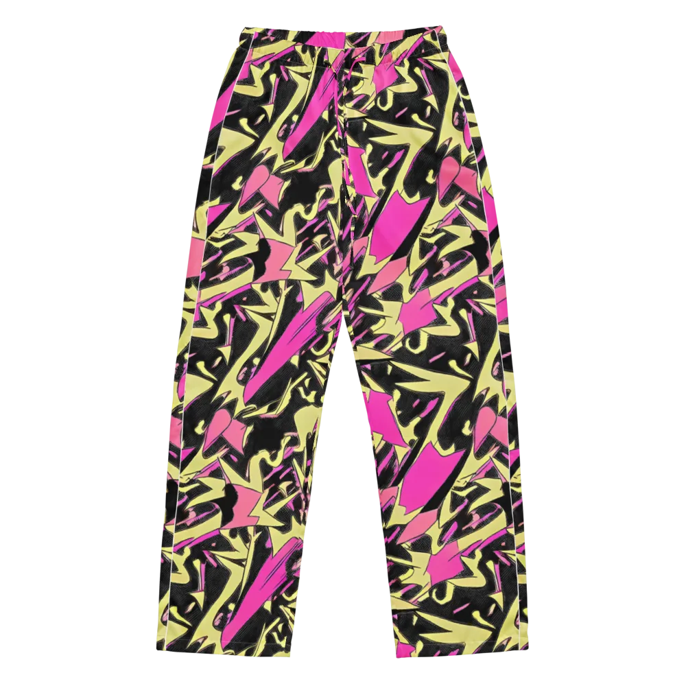 Acid Static on Women's Pajama Pants — Front