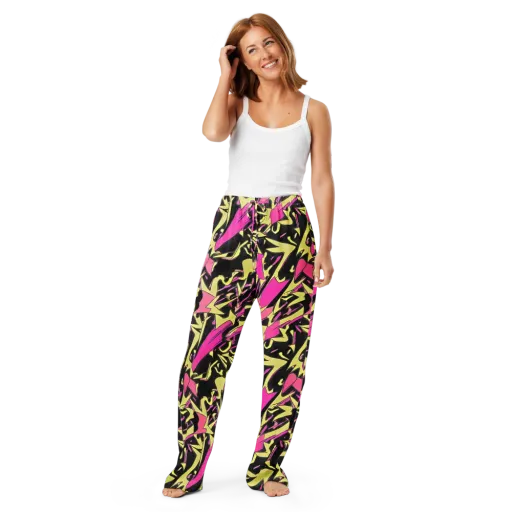Acid Static on a Women's Pajama Pants