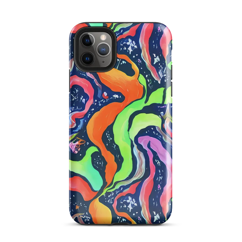 Psychedelic Flow on Tough Case for iPhone® — Front