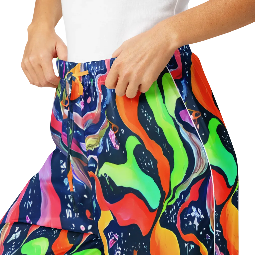 Psychedelic Flow on Women's Pajama Pants — Product details