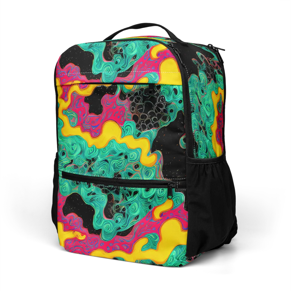 Electric Malachite on Utility Backpack — Left Front