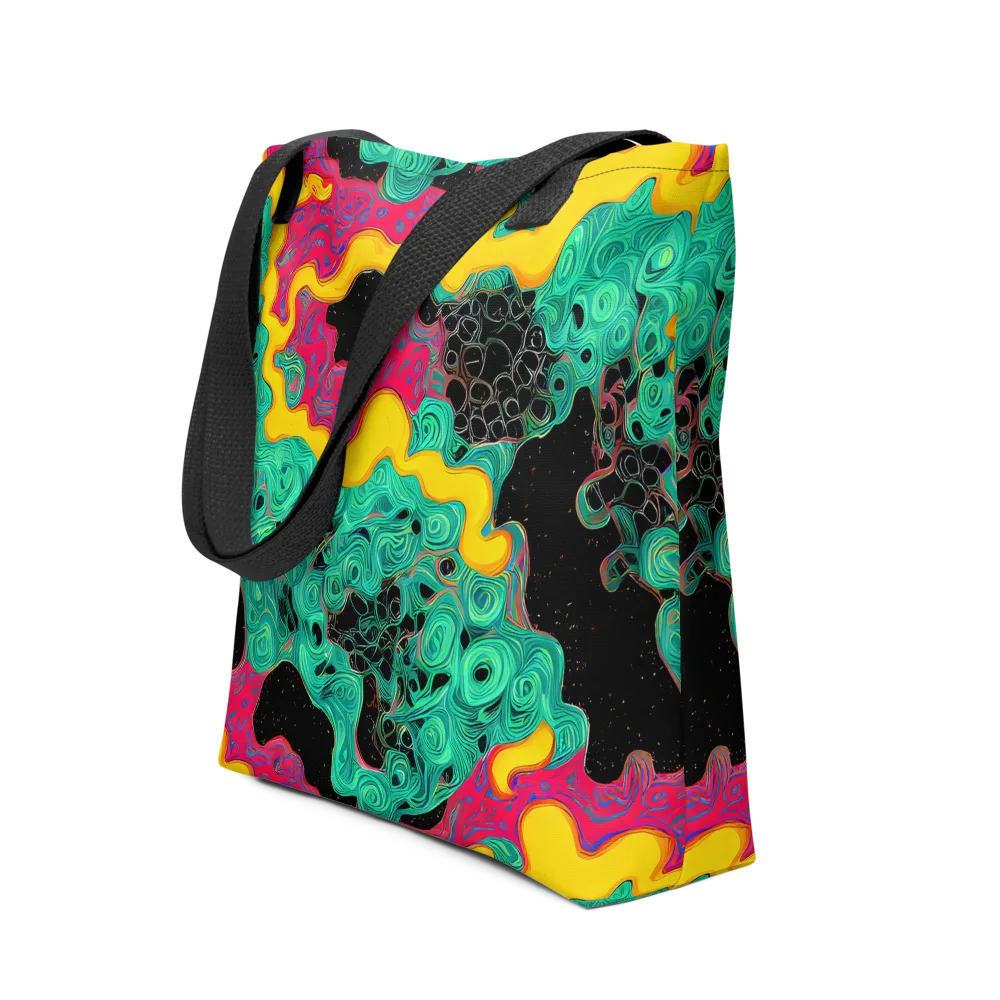Electric Malachite on Tote Bag — Front