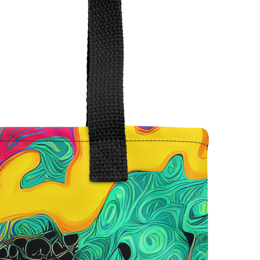 Electric Malachite on Tote Bag — Product details