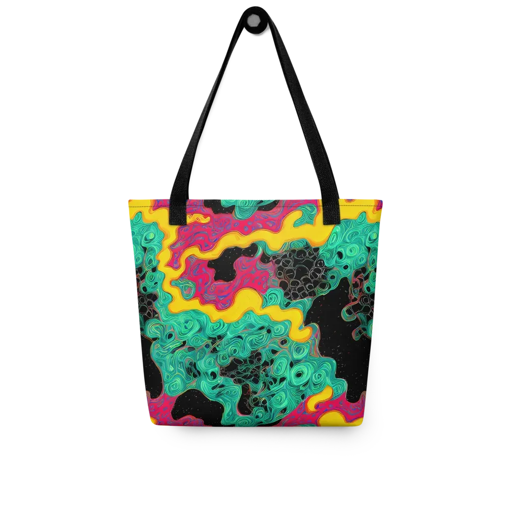 Electric Malachite on Tote Bag — Front