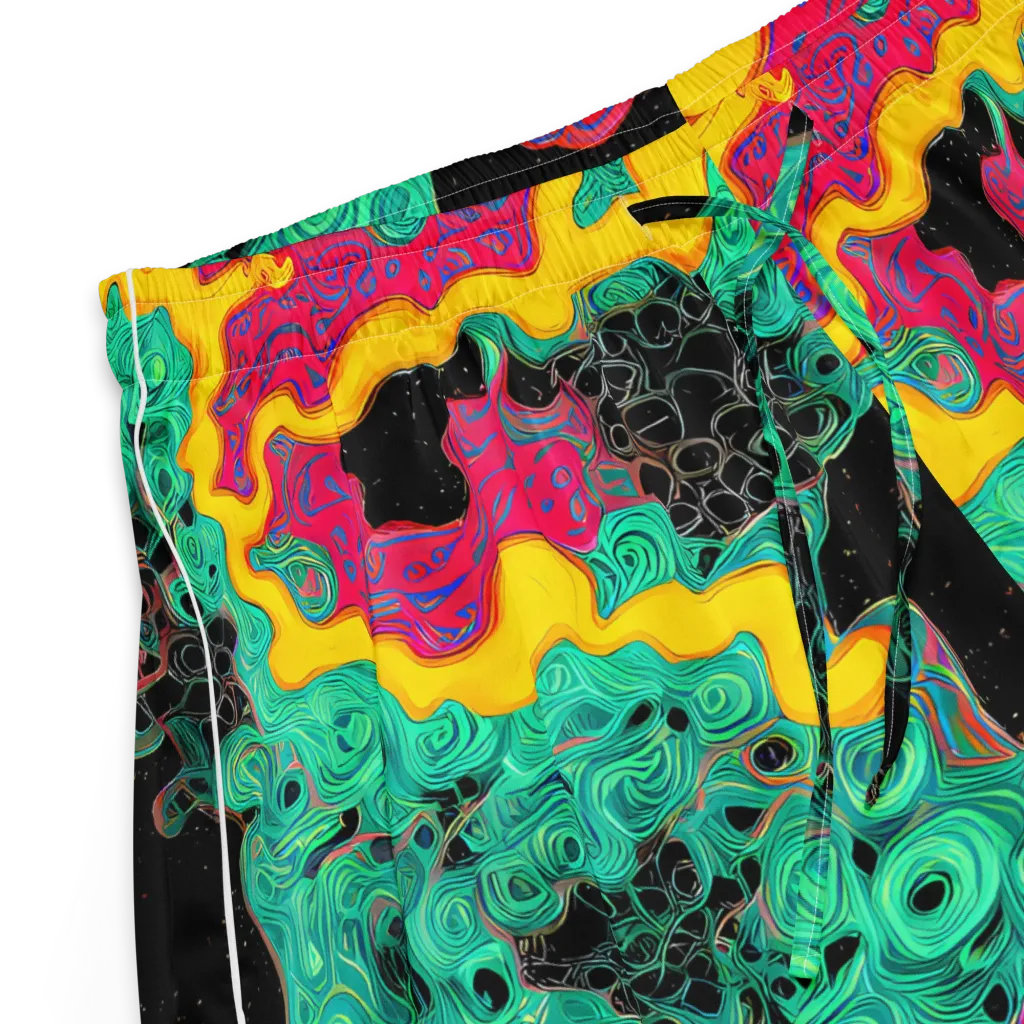 Electric Malachite on Women's Pajama Shorts — Product details