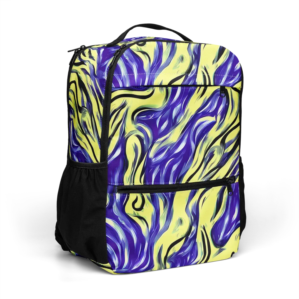 Royal Riptide on Utility Backpack — Right Front