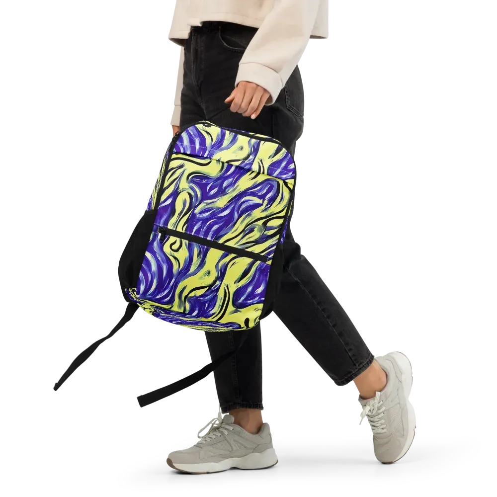 Royal Riptide on Utility Backpack — Front