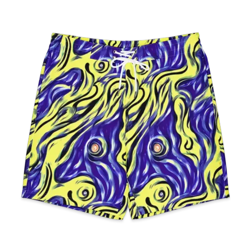 Royal Riptide on a Men's Board Shorts