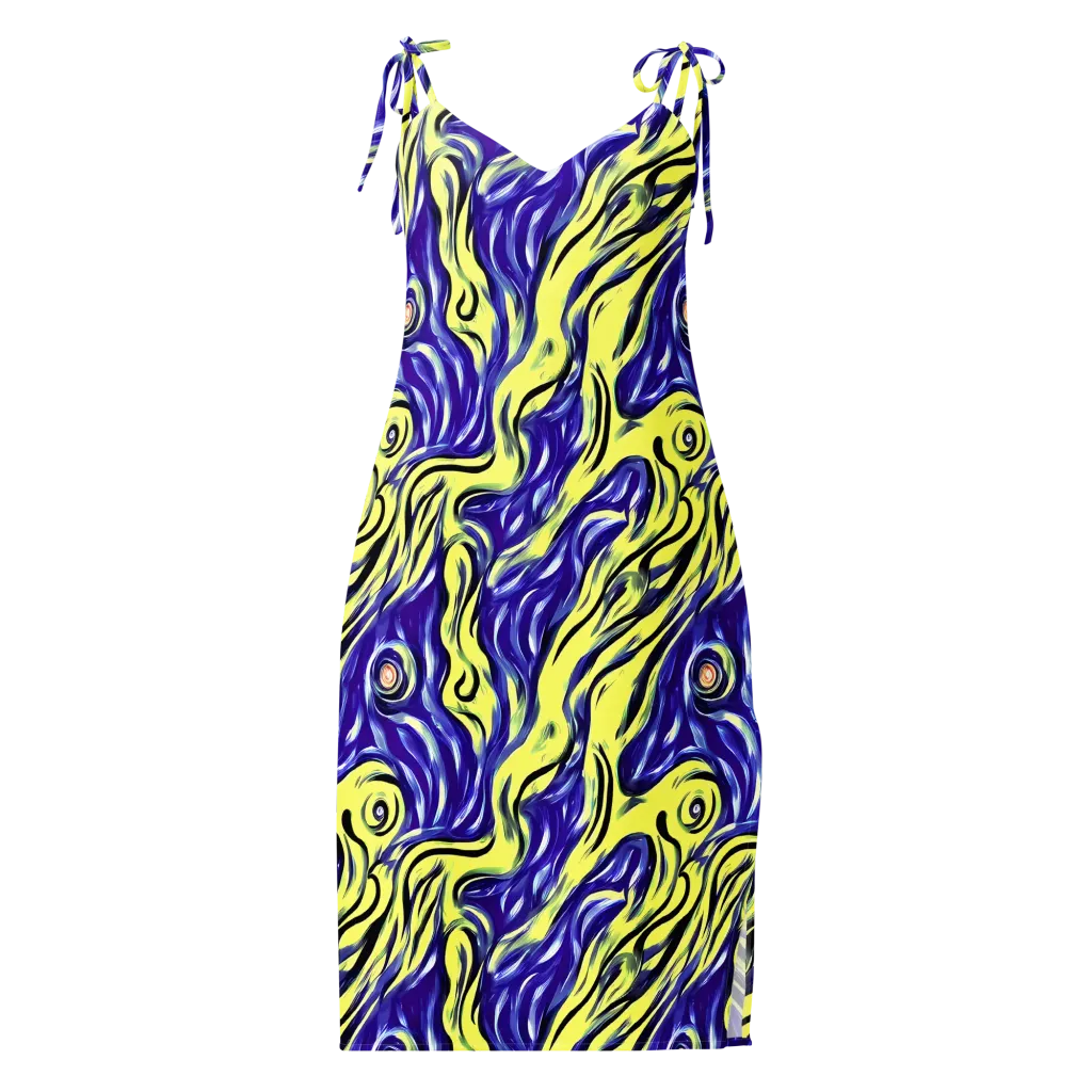 Royal Riptide on Slip Dress — Front