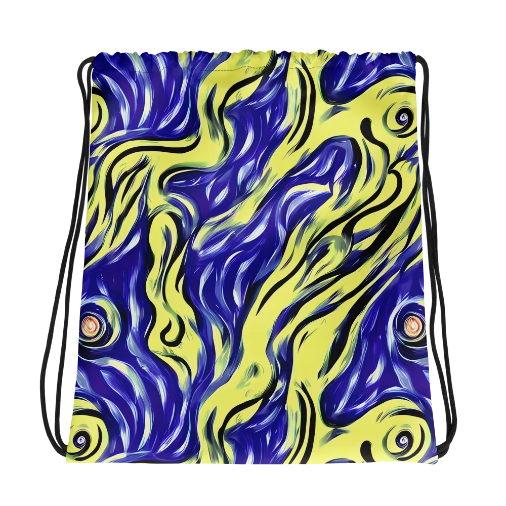 Royal Riptide on Drawstring Bag — Photo