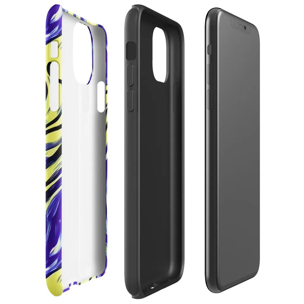 Royal Riptide on Tough Case for iPhone® — Right
