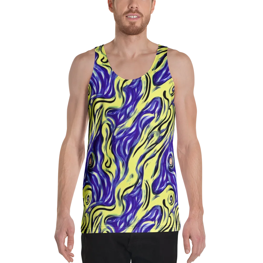 Royal Riptide on Men's Tank Top — Front