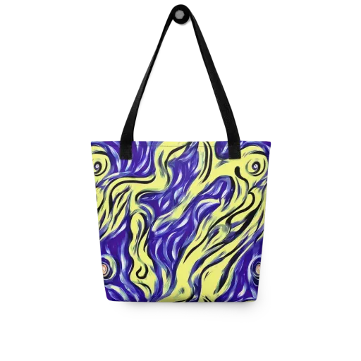 Royal Riptide on a Tote Bag
