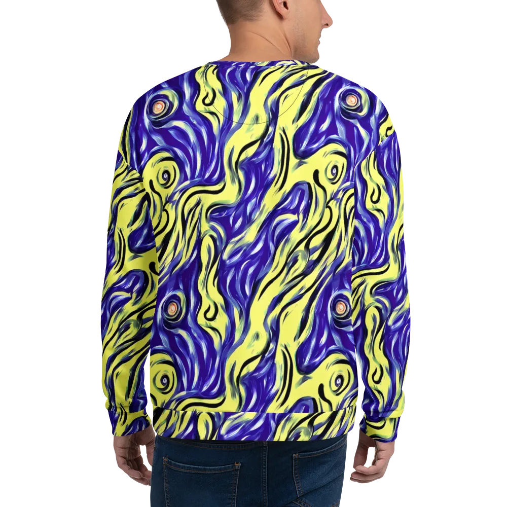 Royal Riptide on Sweatshirt — Back
