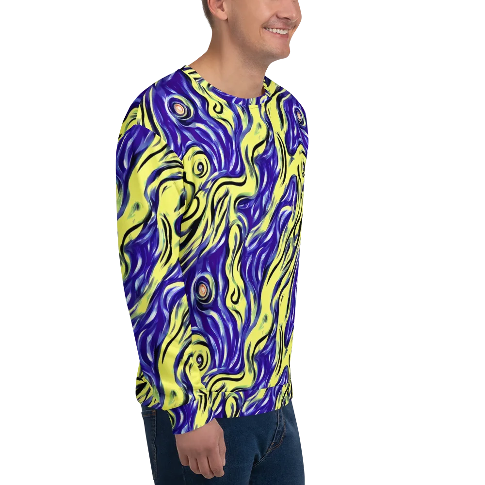 Royal Riptide on Sweatshirt — Right Front