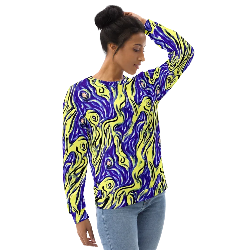 Royal Riptide on Sweatshirt — Right Front